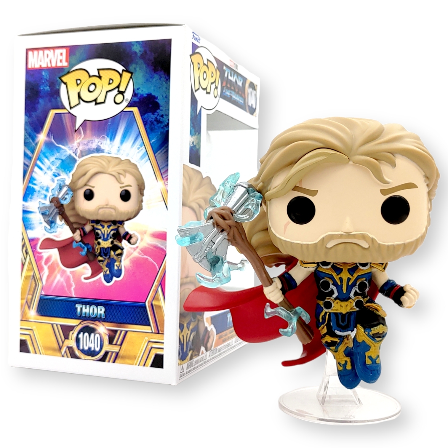 FUNKO POP<雷神奇俠4:愛與雷霆>雷神-NO.1040