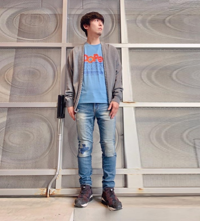 ON SALE: HYSTERIC GLAMOUR KPR PROCESSED SLIM DENIM - PRE ORDER ITEM (預訂中)