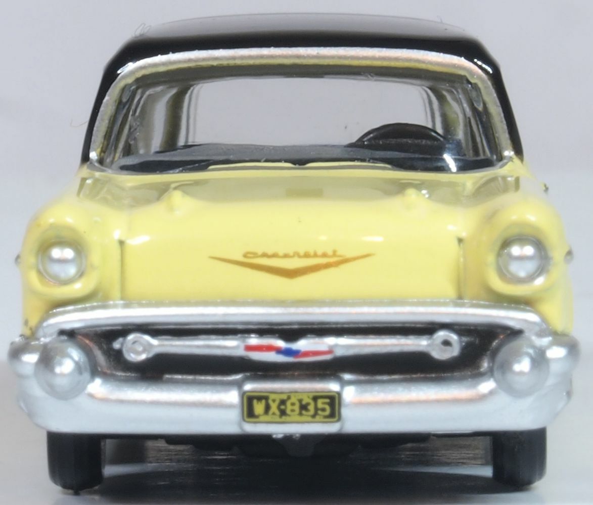 Oxford 87CN57007 1:87 Chevrolet Nomad 1957 Colonial Cream/onyx Black
