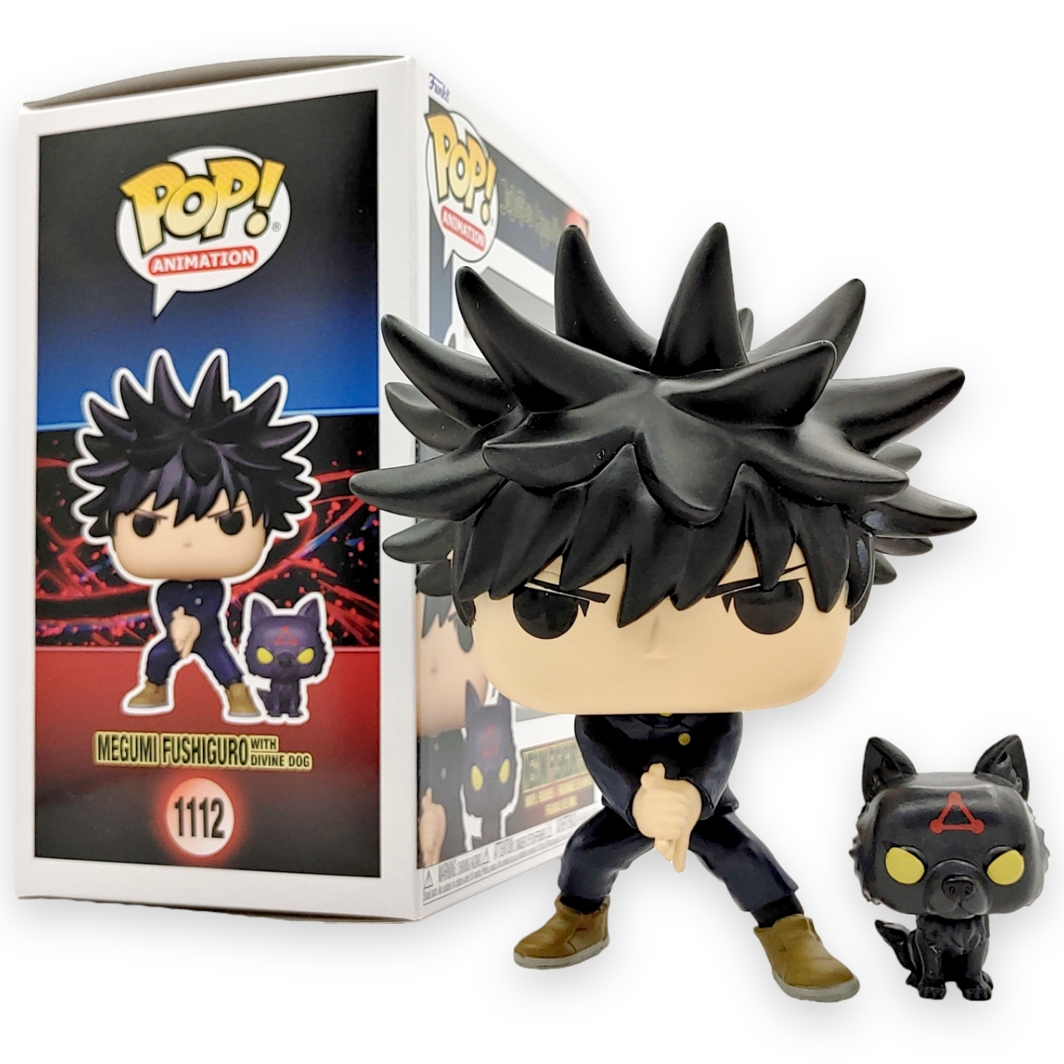 FUNKO POP <咒術迴戰>伏黑惠(式神黑玉)-No.1112