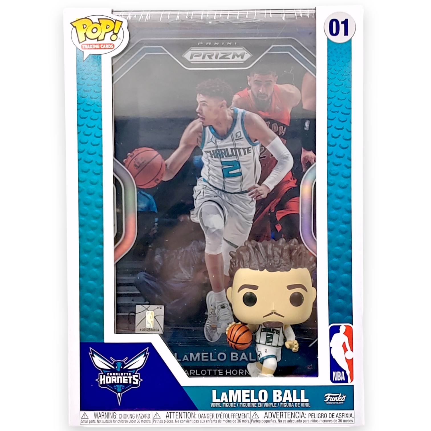 FUNKO POP<NBA>夏洛特黃蜂拿美路·波爾(收藏卡背景盒)-No.01