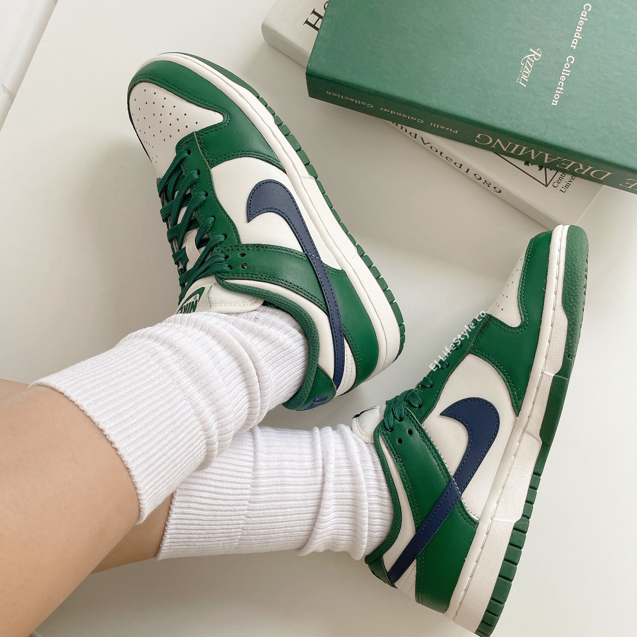 NIKE DUNK LOW “GORGE GREEN” 峽谷綠 深綠 海軍藍 DD1503-300 / 現貨
