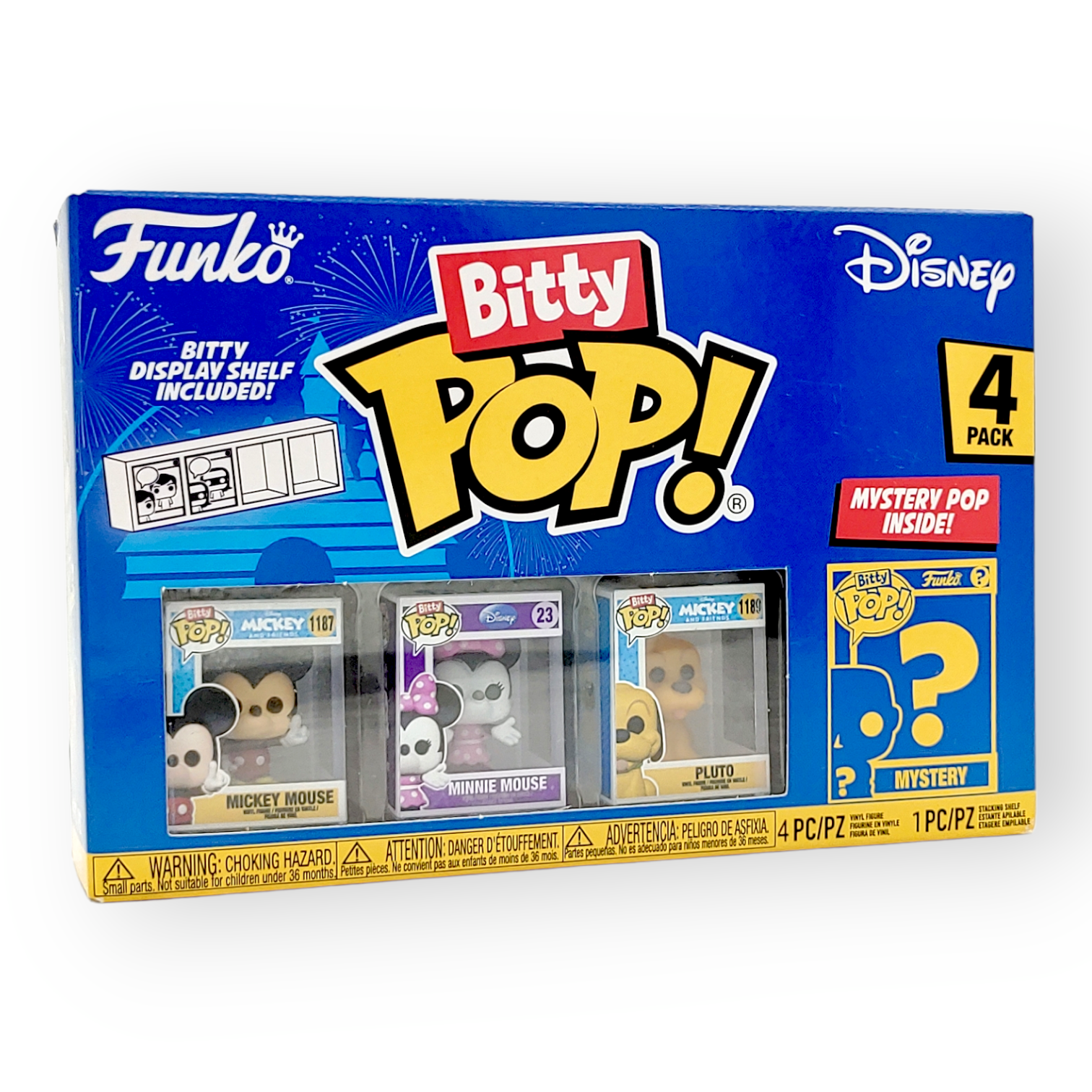 FUNKO Bitty POP<迪士尼>(米奇+米妮+布魯圖+隨機)