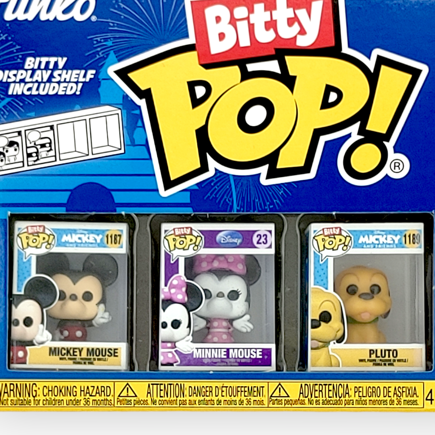FUNKO Bitty POP<迪士尼>(米奇+米妮+布魯圖+隨機)