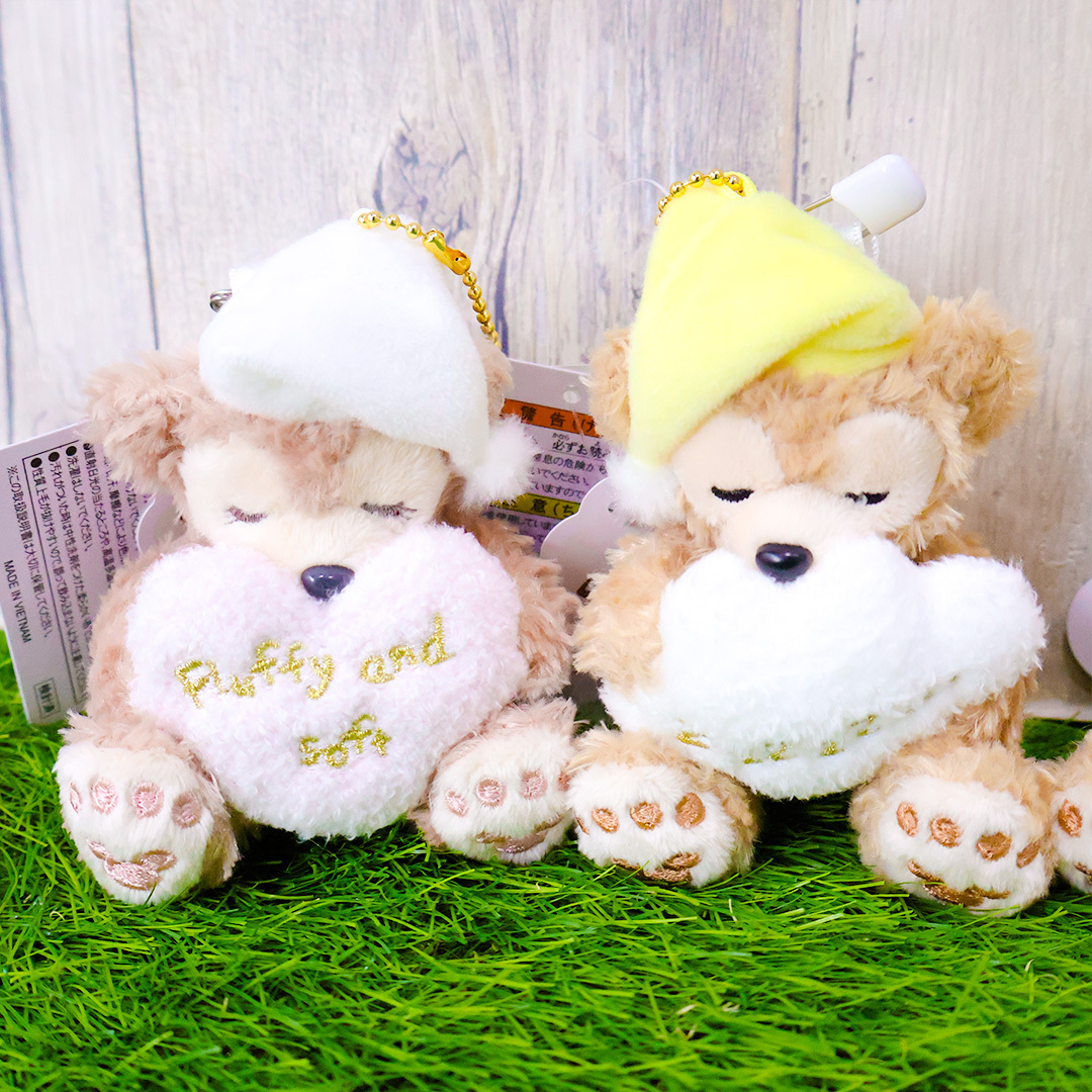 日本 東京 迪士尼 海洋 睡眠系列 達菲 雪梨玫 史黛拉 畫家貓 吊飾 鑰匙圈 Disney