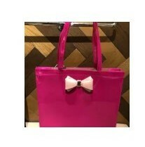 [S] TED BAKER 153865 WXB-ALACON PLAIN BOW LARGE ICON BAG,FUCHSIA, 5059855929955 (ST20)