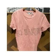 [S] TED BAKER BRAND FOIL TEE,DUSKY PINK, 157872WMB-MALOM-DUSKY PINK (ST26)