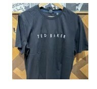 [S] TED BAKER 247128 MMB-BRONI SS BRANDED T-SHIRT,BLACK, 5059353577610 (ST30)