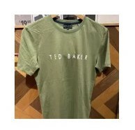 [S] TED BAKER 247128 MMB-BRONI SS BRANDED T-SHIRT,KHAKI, 5059855264544 [FINAL SALE] (ST32)