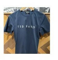 [S] TED BAKER 247128 MMB-BRONI SS BRANDED T-SHIRT,NAVY, 5059489675143 (ST34)