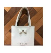 [S] TED BAKER 153866 WXB-ARACON PLAIN BOW SMALL ICON BAG,PALE GREEN, 5059489932659 (ST42)