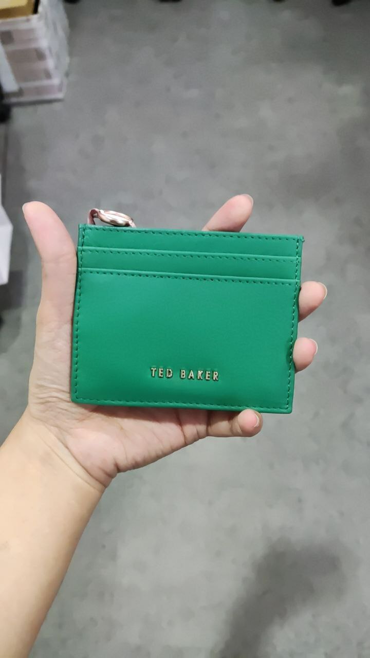 [S] TED BAKER 261377 WXL-GARCINA CARD HOLDER,DARK GREEN, 5059855037896 (ST54)