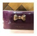 [S] TED BAKER 152916 WXG-ABBIE CURVED BOW LARGE WASHBAG,OXBLOOD, 5059855620210 (ST59)