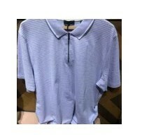 [S] TED BAKER SS TEXTURED ZIP POLO,LIGHT PURPLE, 259366MMB-BUER-LT PURPLE [FINAL SALE] (ST70)