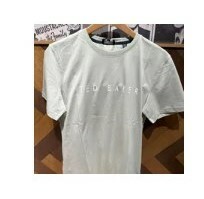 [S] TED BAKER 247128 MMB-BRONI SS BRANDED T-SHIRT,LIGHT GREEN, 5059855264452 (ST88)