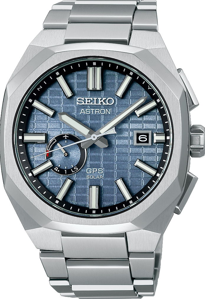 萬年鐘錶 - SEIKO ASTRON  八角鈦金屬GPS太陽能衛星對時男錶  SSJ013J1 / 3X62  錶徑41.2MM