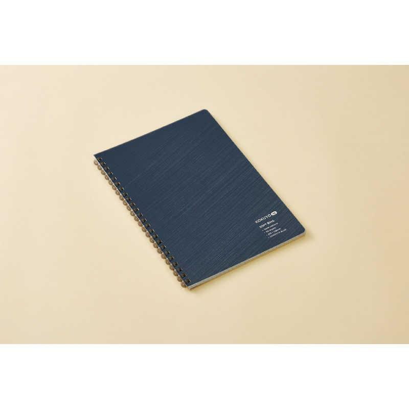 紺藍 軟線圈筆記本 A5 方格｜KOKUYO ME