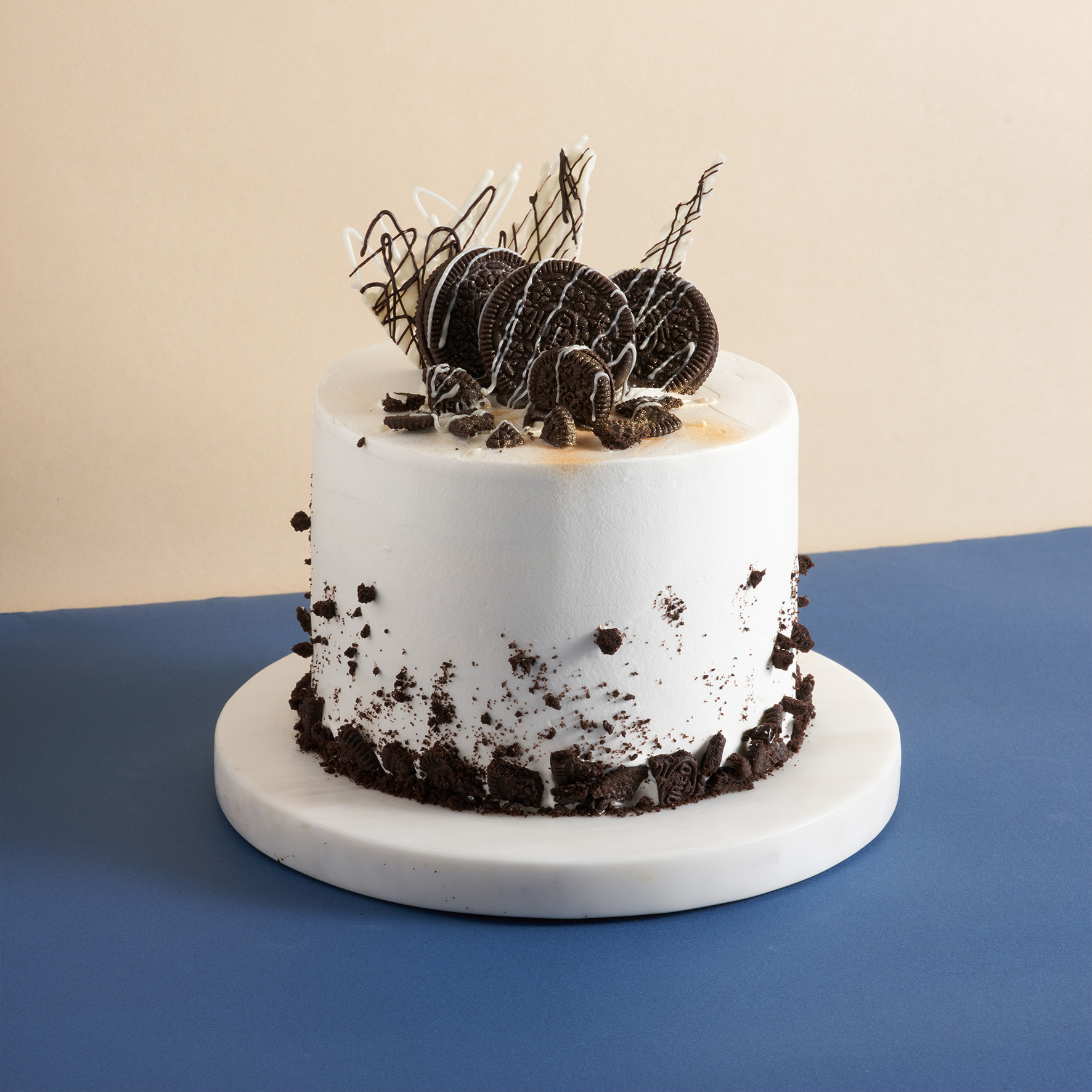 OREO, Salted Caramel & Cream Cheese Cake