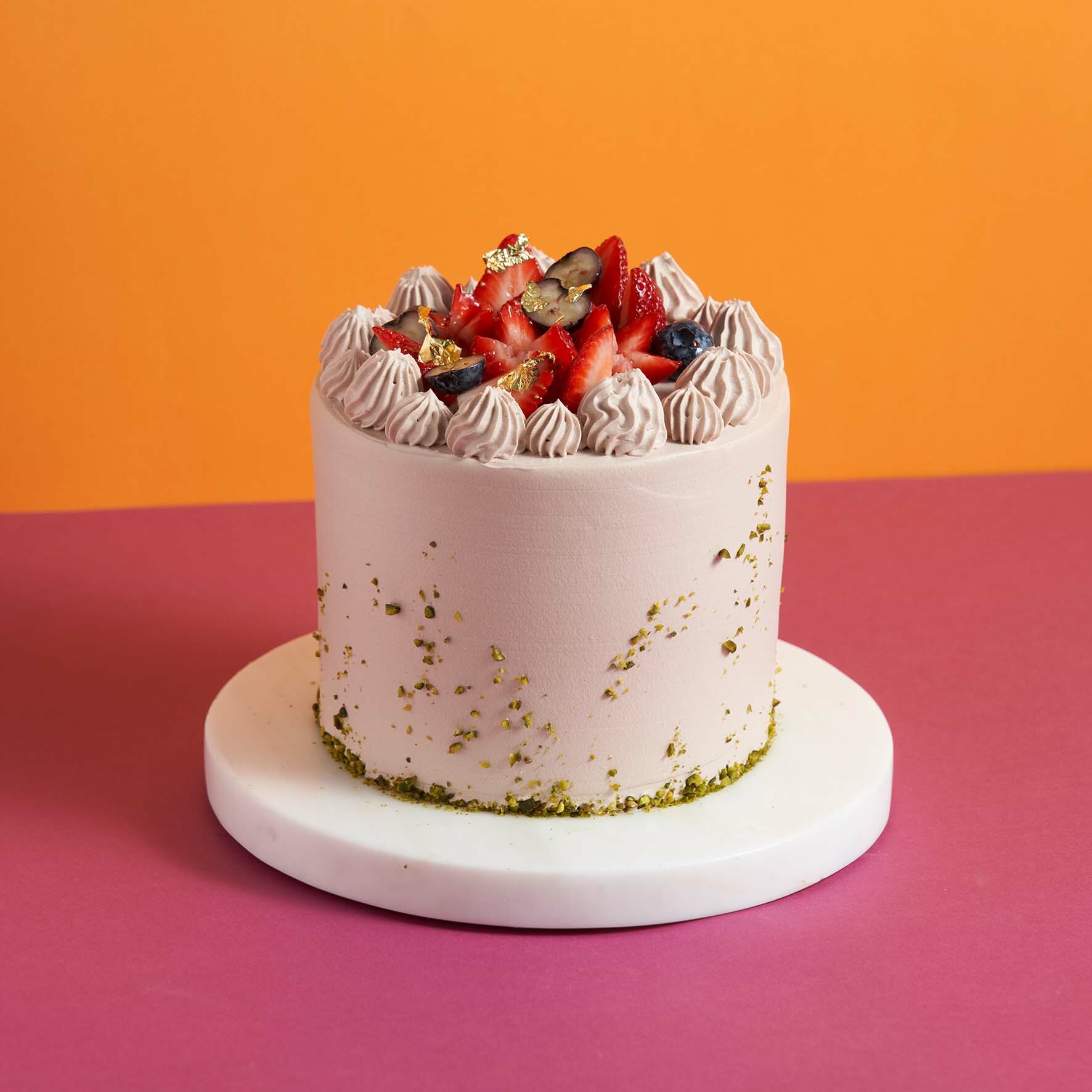 Ovaltine Pistachio Cake