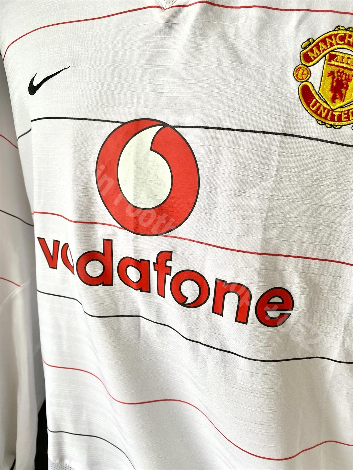 Manchester United 2003-2004 Nike L/S Third official shi