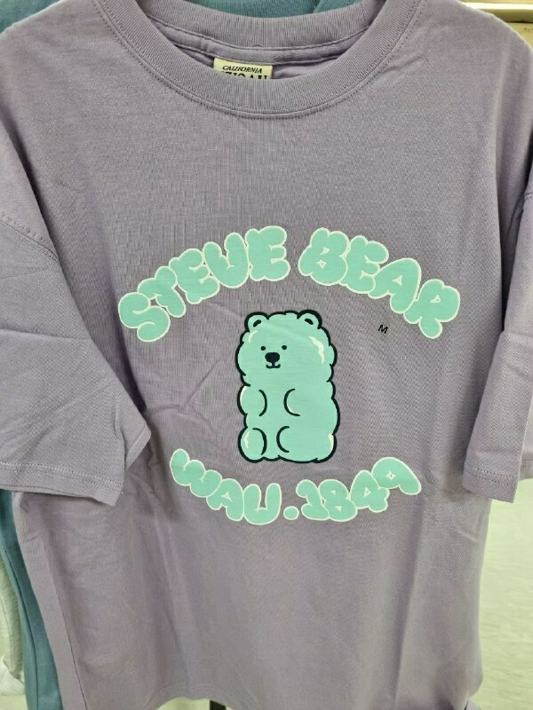 [TEST GT] WHO.A.U PLUFFY BIG JELLY STEVE T SHIRT,PURPLE, WHRPC2692U-PURPLE (KWAU652)