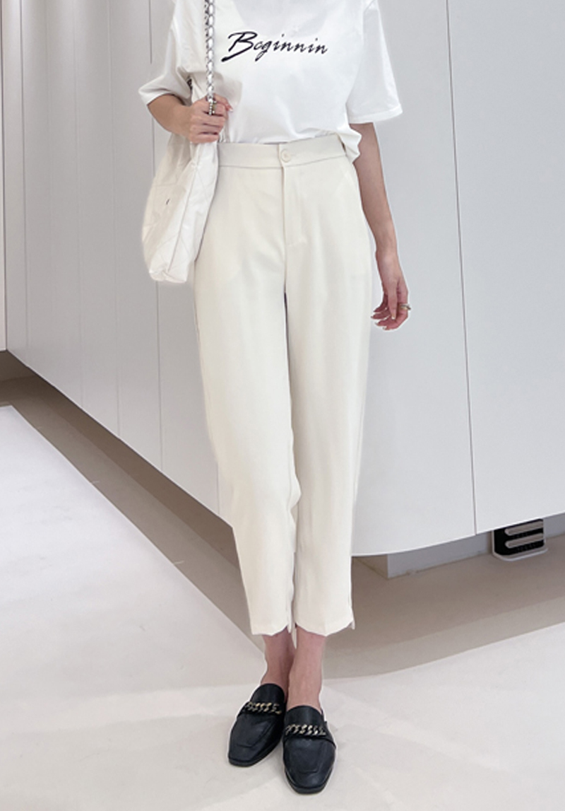 前短後長西裝老爺小腳褲*2色