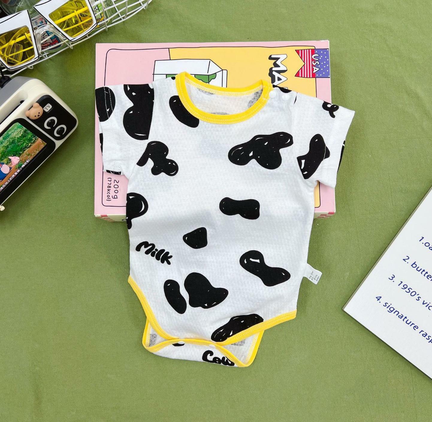 D60WE_SS23_C🐮透氣牛牛短袖包屁