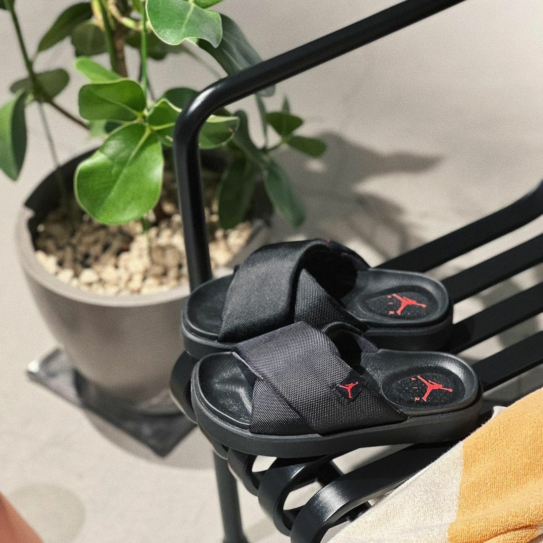 Nike Air Jordan Sophia 黑色 黑紅 拖鞋 厚底拖鞋 增高 DD9277-006