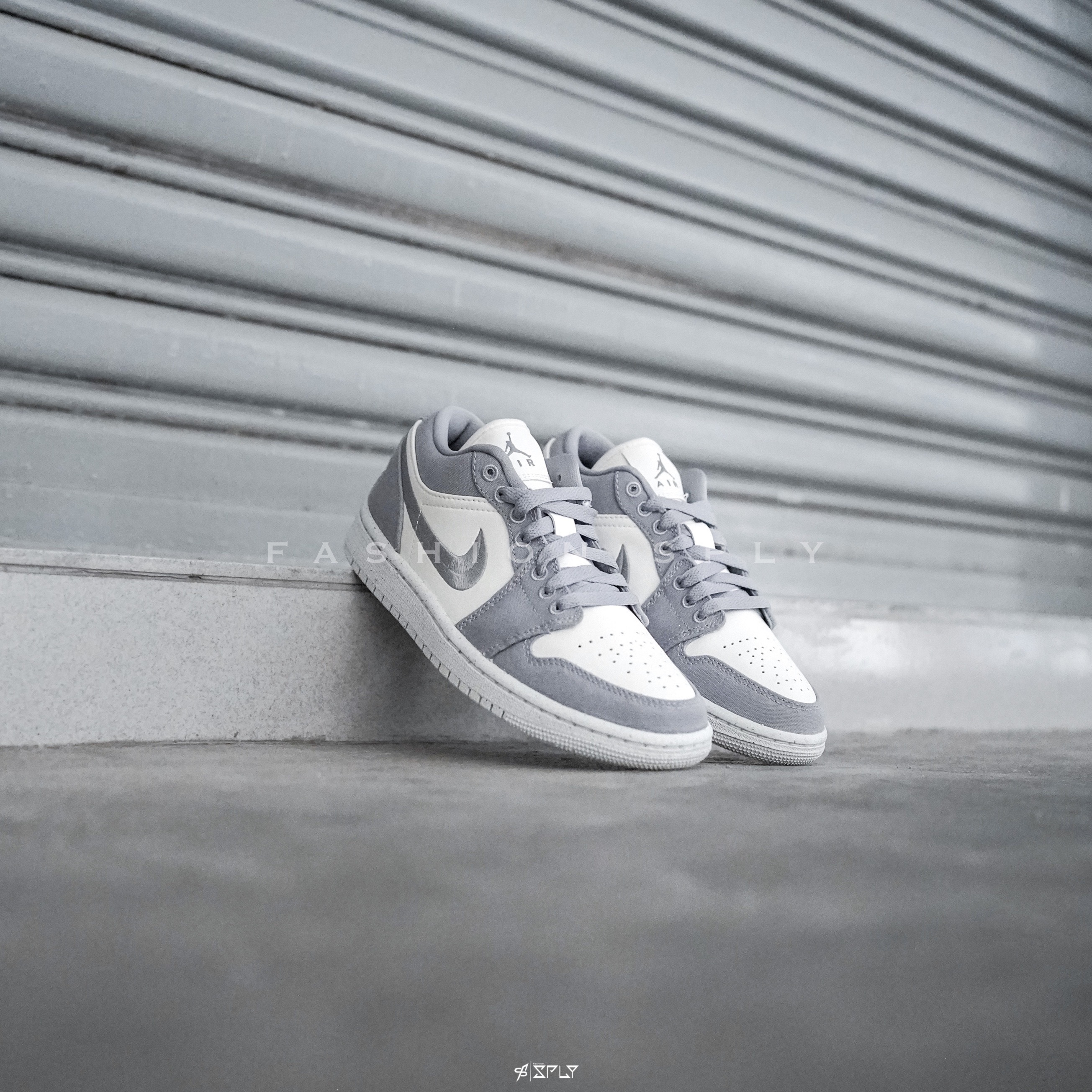 Air Jordan 1 Low SE Light Steel Grey 鋼灰 灰白 絲綢 DV0426-012