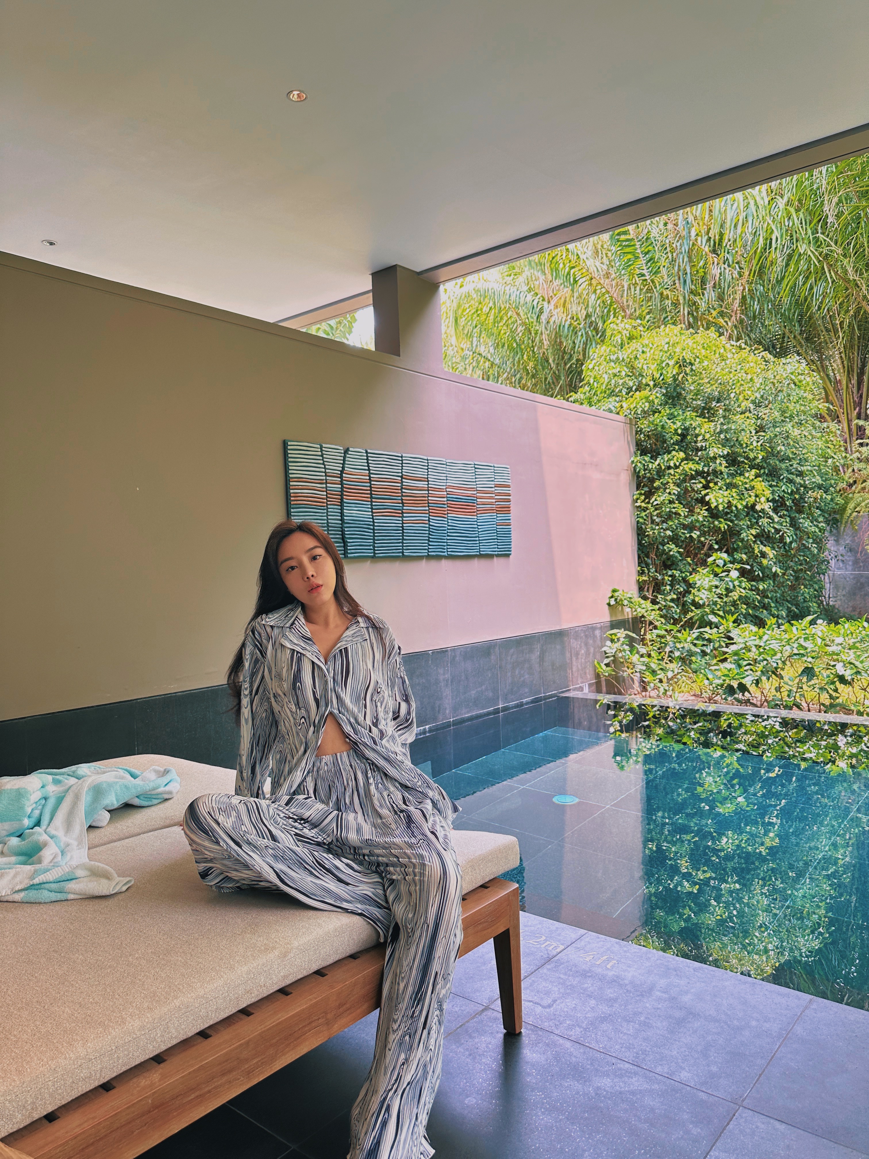 Flow 流動藝術 炫彩雪紡套裝