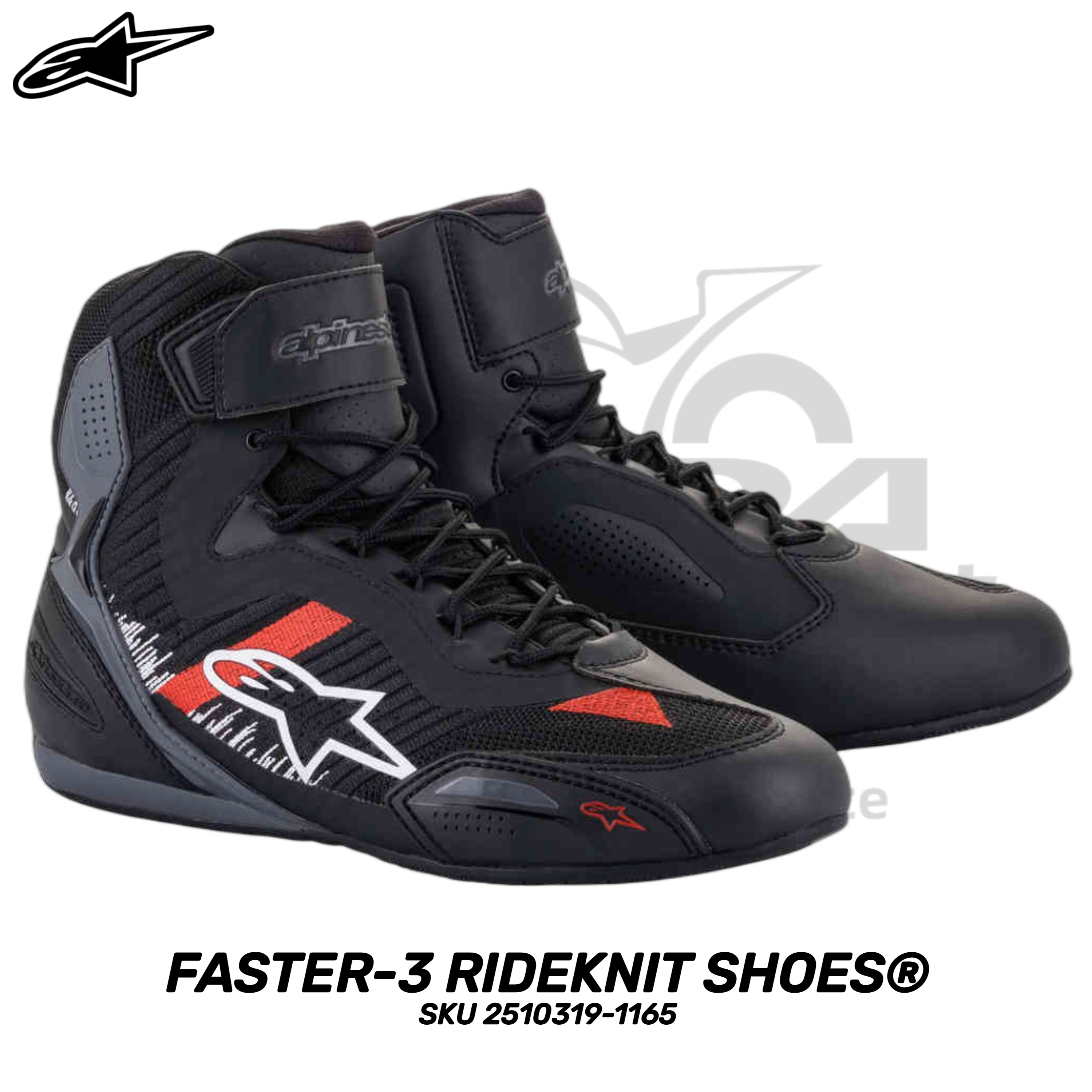 alpinestars FASTER-3 RIDEKNIT SHOES® 短車靴