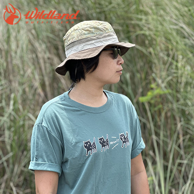Wildland 荒野 X小心咬人貓聯名T  栗松溫泉/黑水塘 10WM1667