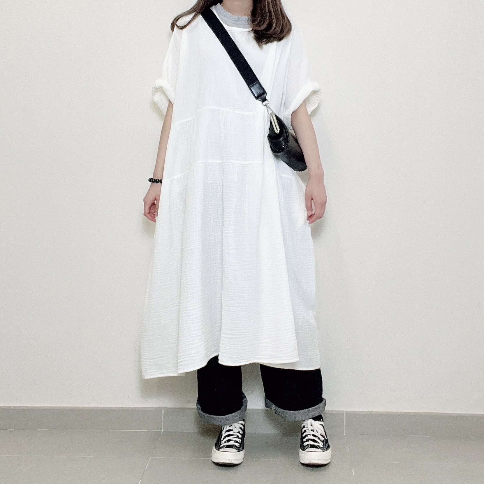 現貨 | B B 棉垂感寬身 O P S (三色入)