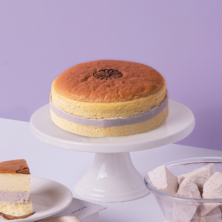 芋泥輕乳酪蛋糕【冷凍】