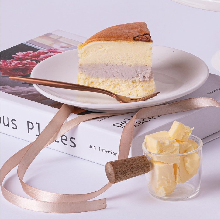 芋泥輕乳酪蛋糕【冷凍】