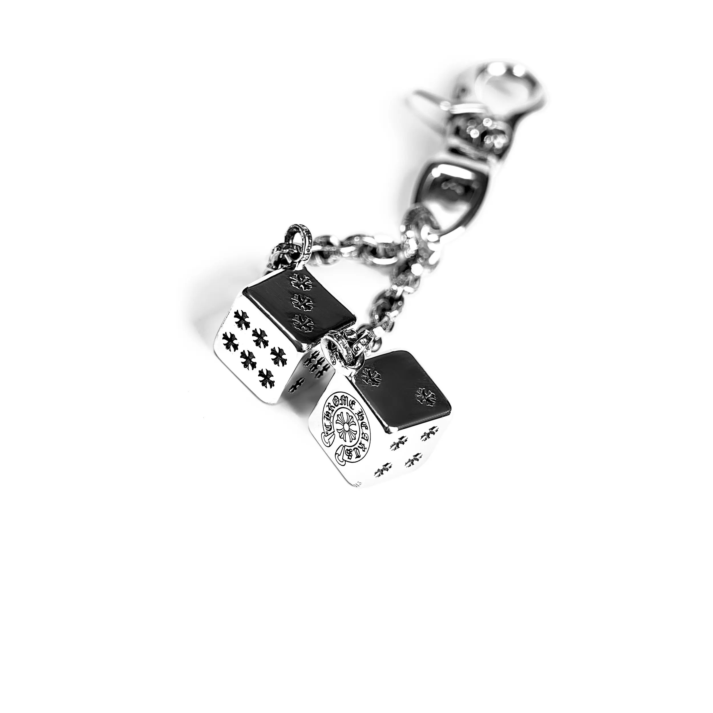 CHROME HEARTS DICE KEYCHAIN