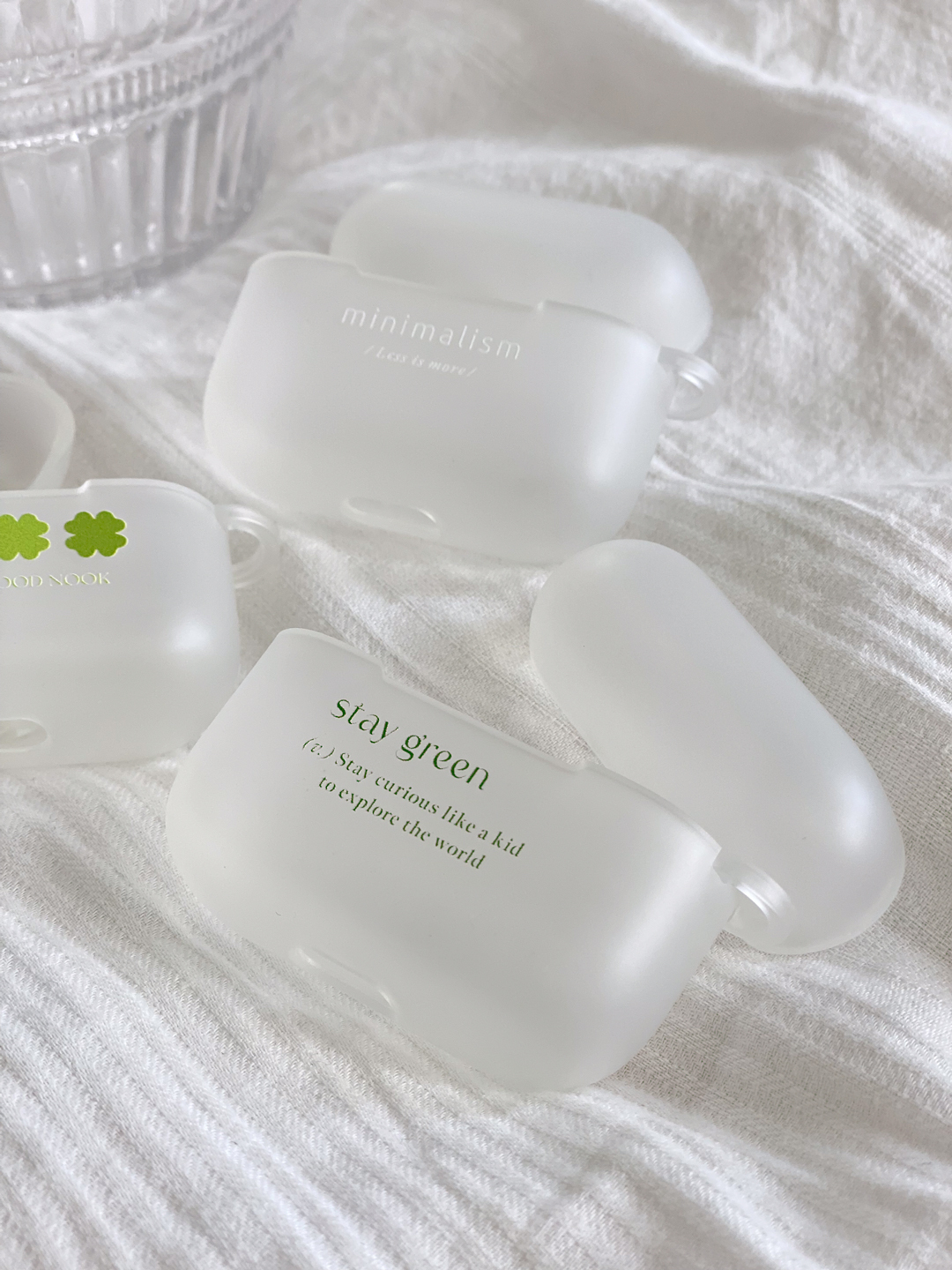 𝒔𝒕𝒂𝒚 𝒈𝒓𝒆𝒆𝒏 AirPods/1/2/3/pro1/2保護殼