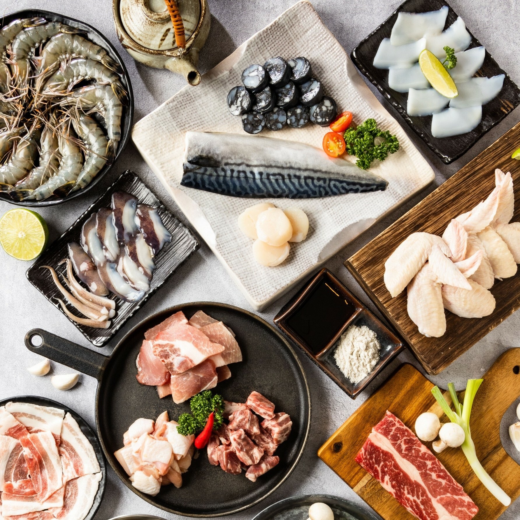 胡同特製-墨魚香腸片