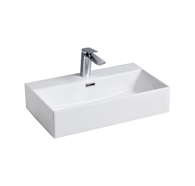 OVO京典衛浴 檯面式臉盆L6417S / F8066  *適用走道狹小的空間