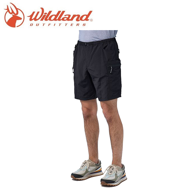 Wildland 荒野 男透氣抗UV多口袋功能短褲 防曬褲/運動褲/休閒褲 20W11390