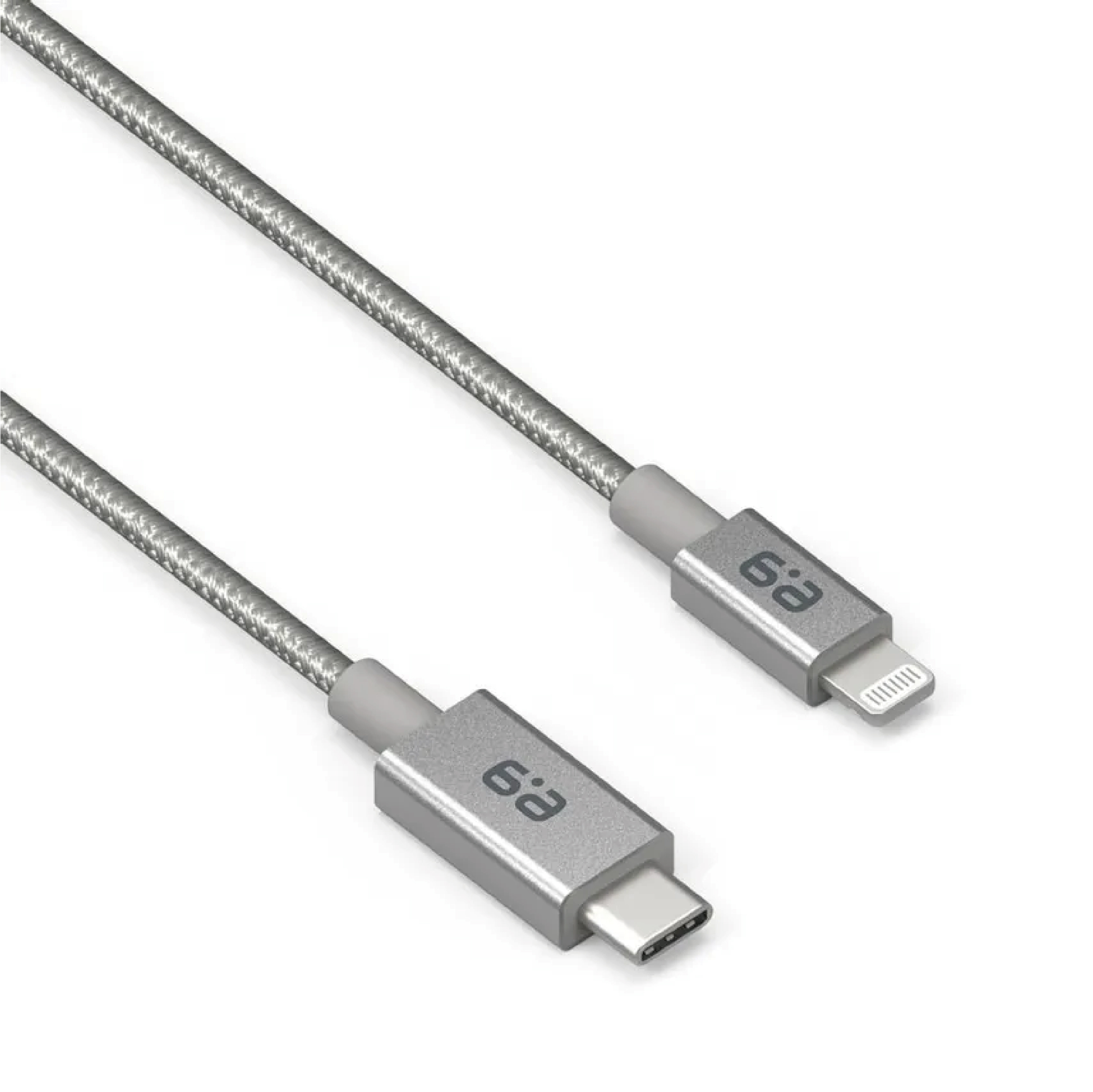 MFI認證 - Type-C to Lightning雙倍強韌編織金屬充電傳輸線