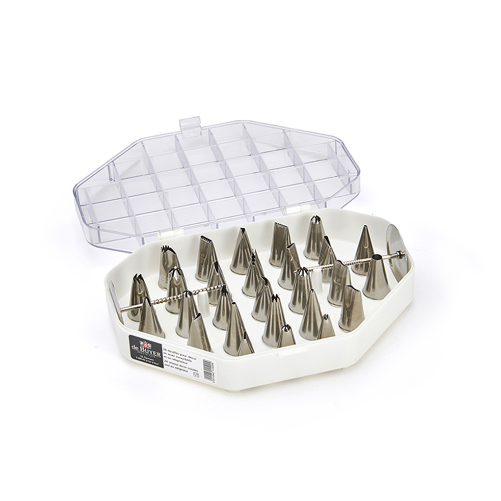 標準不鏽鋼26入裝飾擠花嘴套組