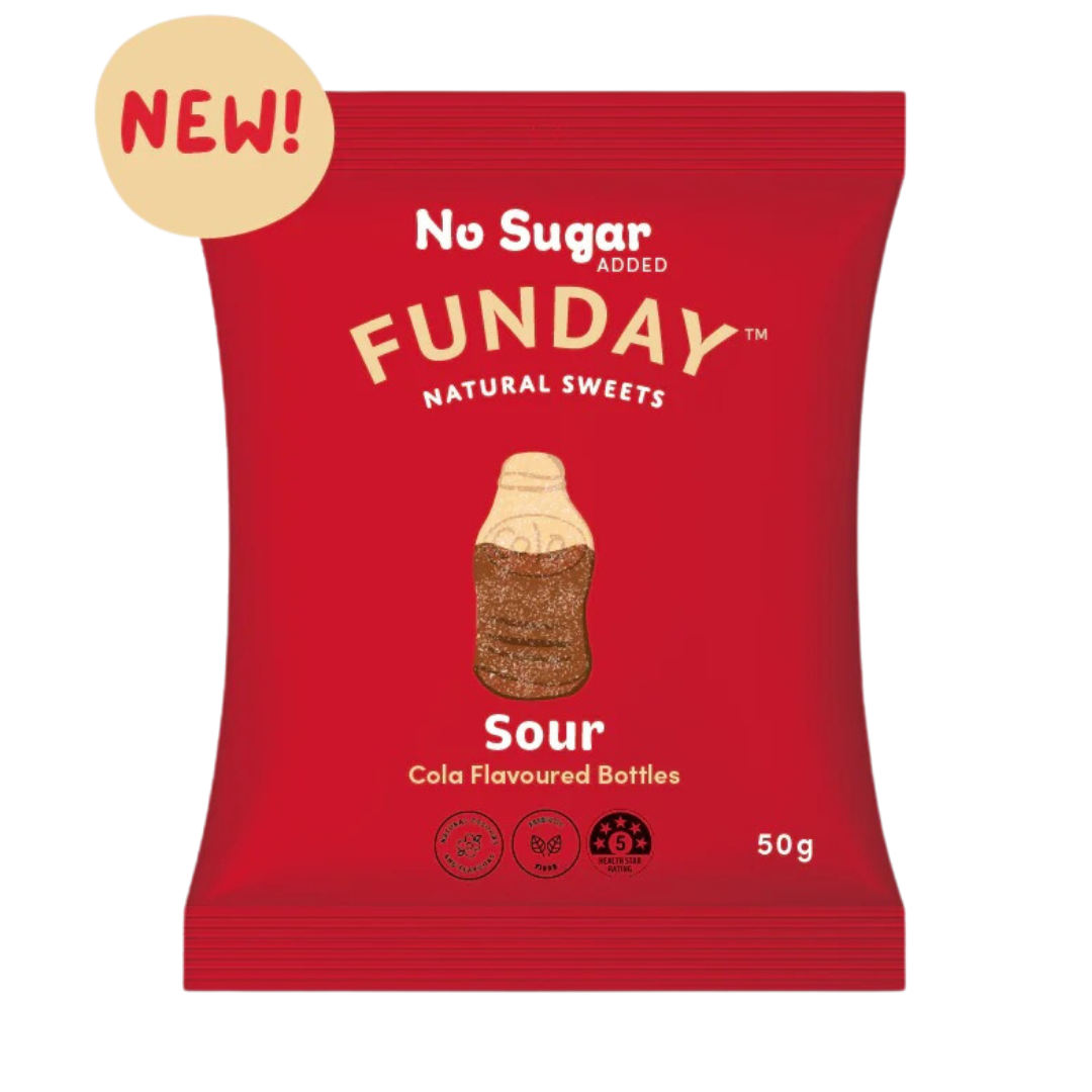 Funday 天然無添加糖酸可樂梳打糖50g