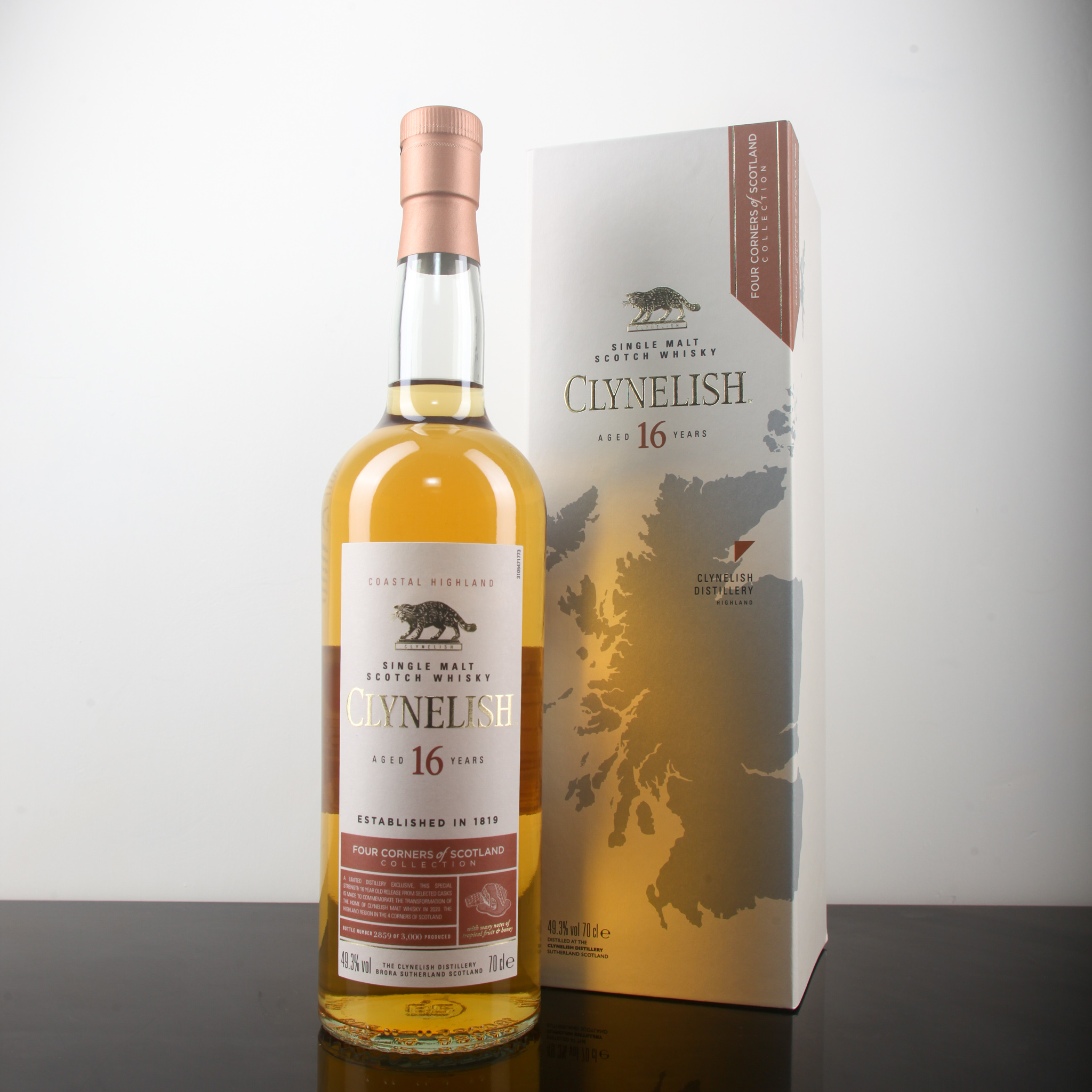 Clynelish 16YO Four Corners of Scotland Collection 49.3%