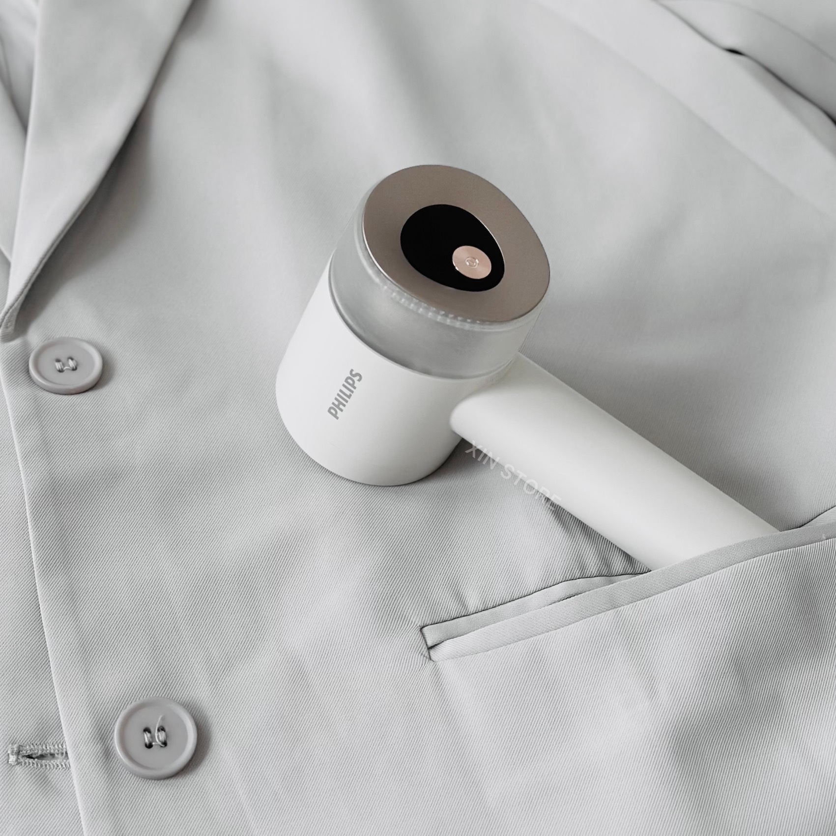 PHILIPS 飛利浦 充電 智能 三段式 除毛球機 衣美機 白