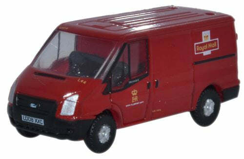 Oxford NFT002 1:148 Royal Mail Ford Transit Van 福特皇家郵政車.紅