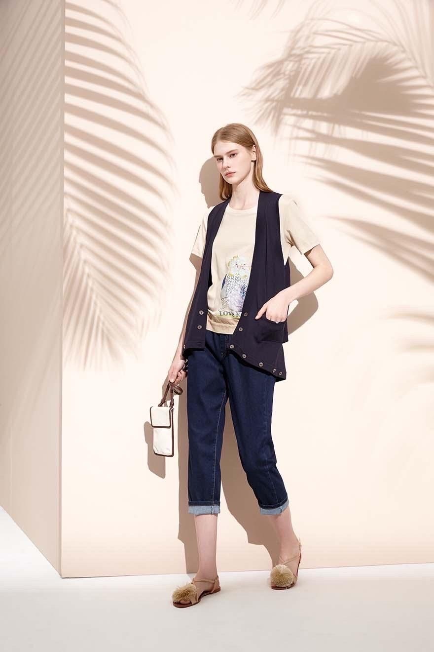 OL時尚個性造型背心S6231