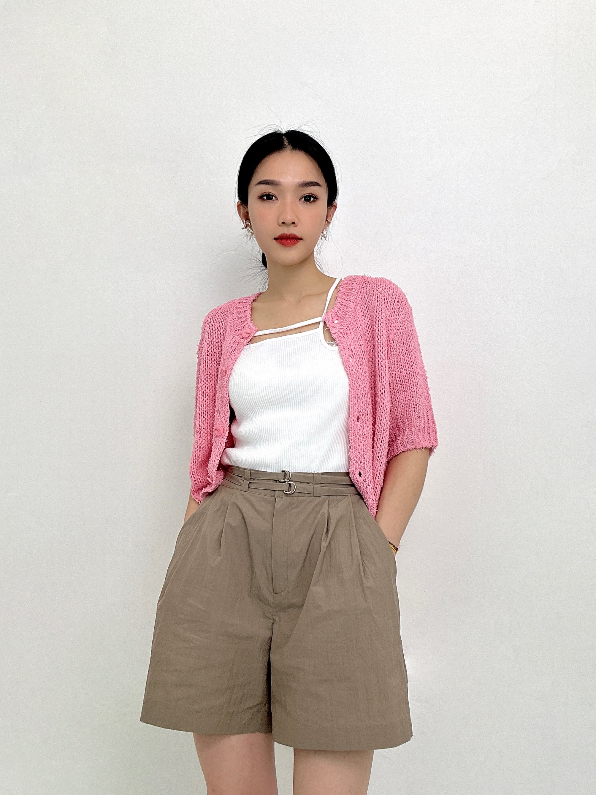 粗幼肩帶羅紋背心（現貨款式）