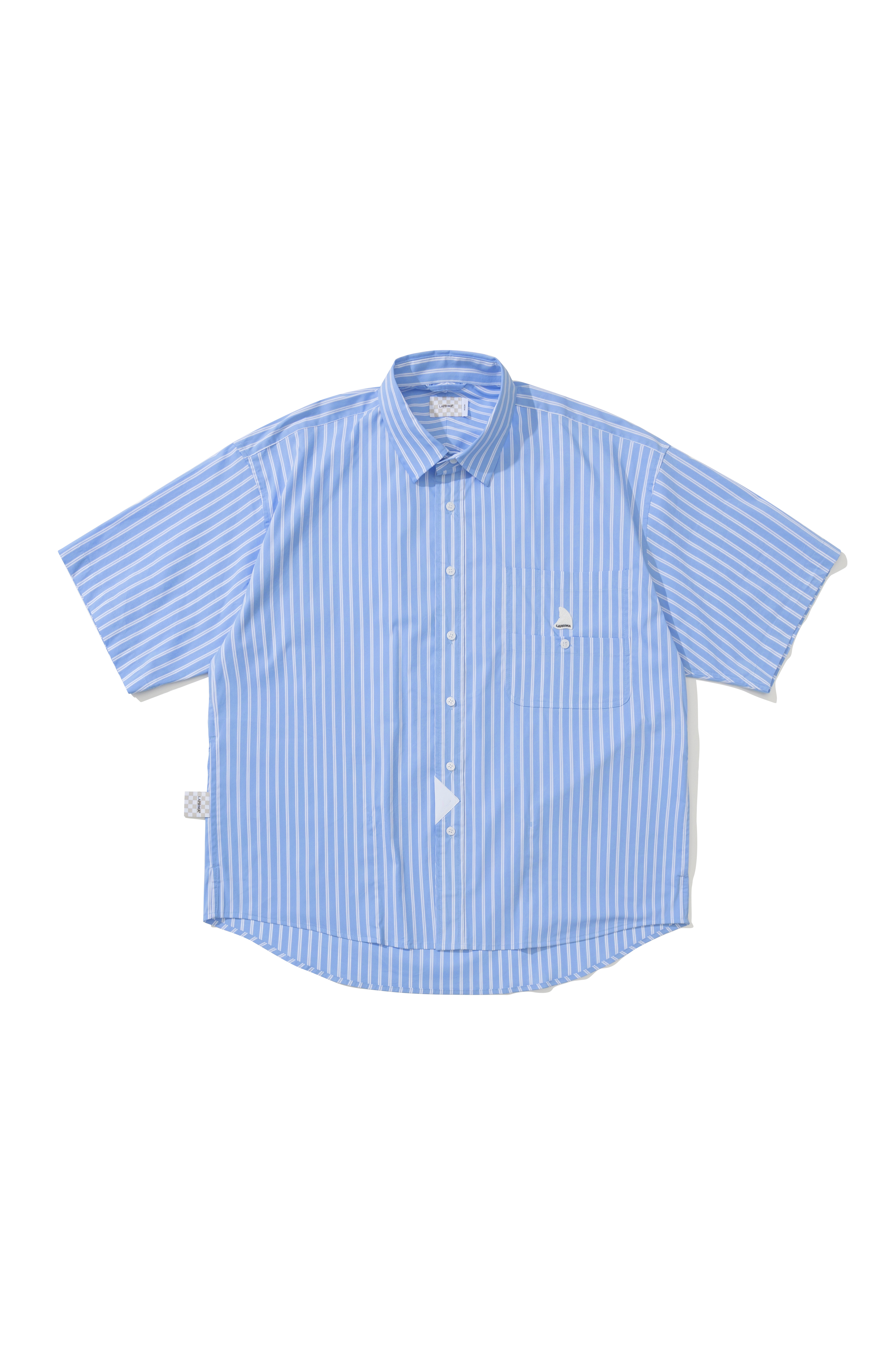 LAPRIMA 23ss Striped Pocket Shirt 日系多口袋條紋短袖襯衫