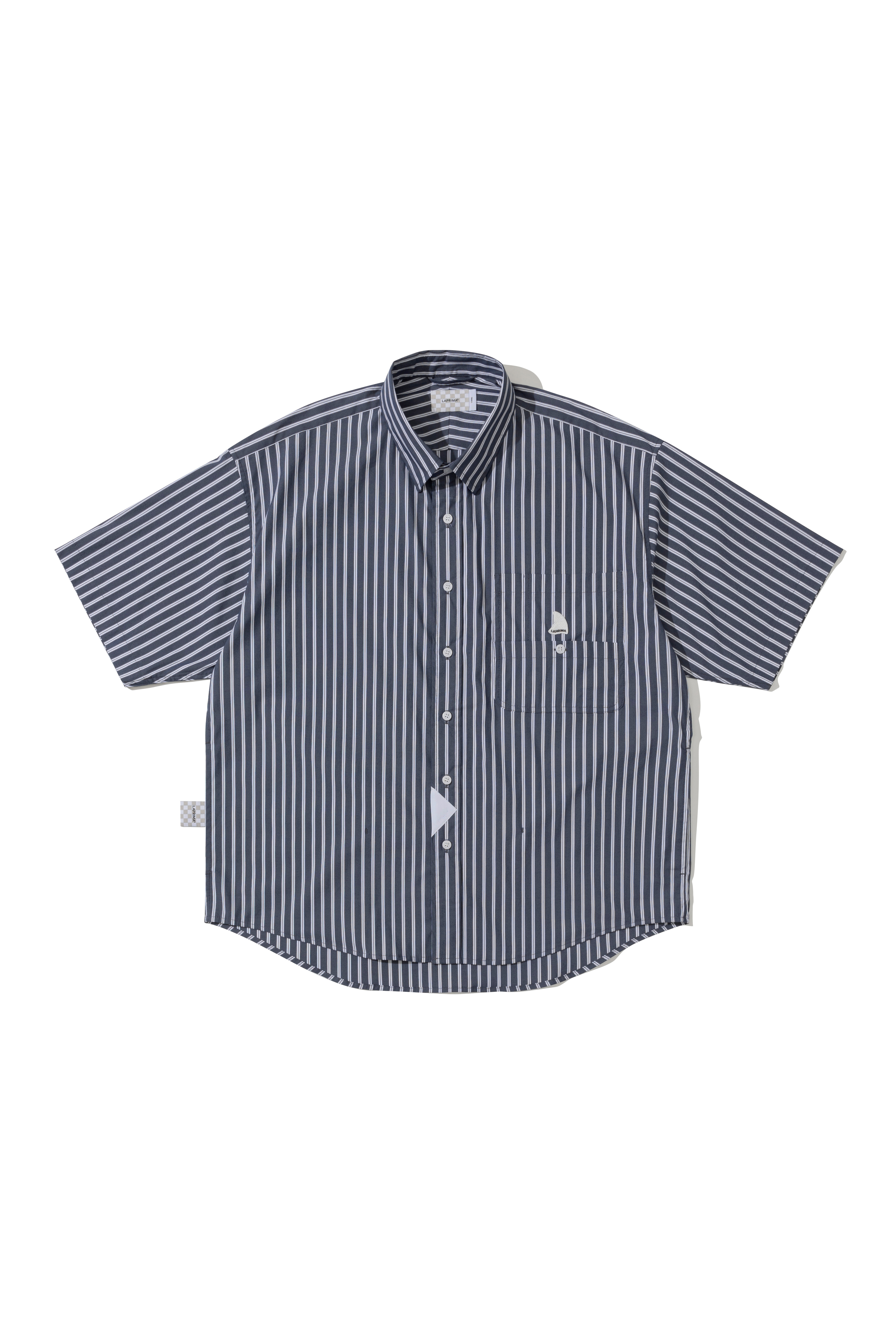 LAPRIMA 23ss Striped Pocket Shirt 日系多口袋條紋短袖襯衫